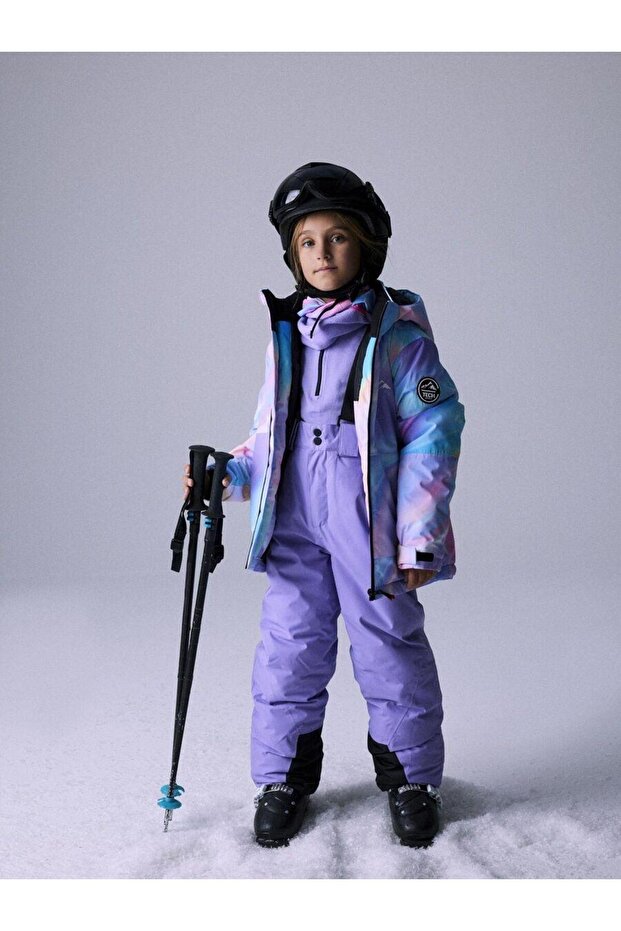 Kıds Nknslope10 Skı Aop Fo Children's Coat 13242462