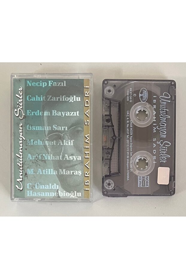 İbrahim Sadri Unforgettable Poems Cassette