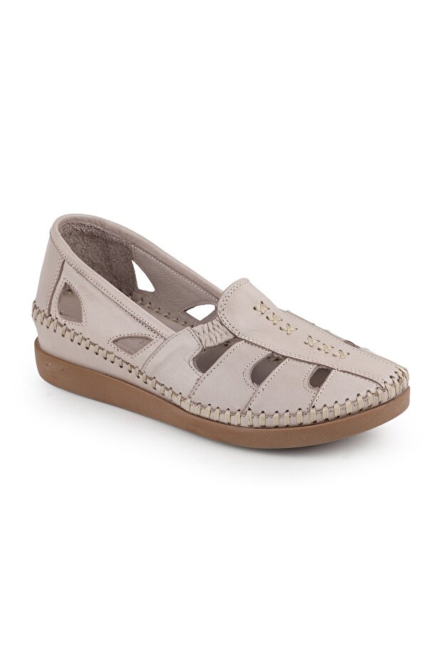 L069.25 Genuine Leather Hand-Stitched Comfortable Fit Women's Sandals Shoes