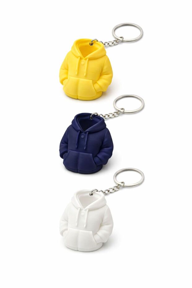 3-Piece Inflatable Coat Keychain Set – Shipped in 3 Pieces - Gift Set
