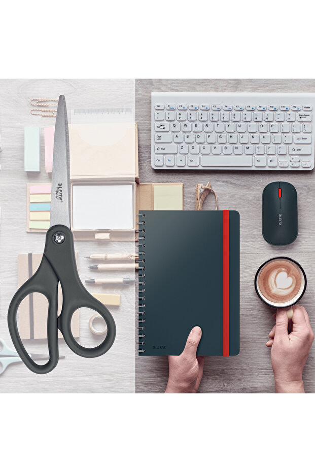 Office Scissors 20.5 cm Grey Titanium - 2