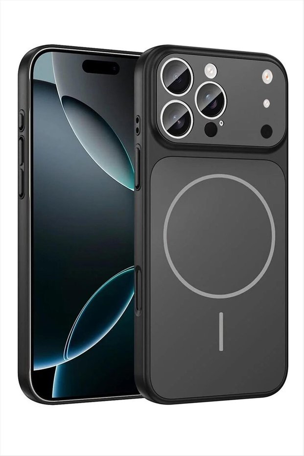 iPhone 15 Pro Max Compatible 17 Pro Max Appearance Magsaff Cover Case with Camera Protection Shock Absorption