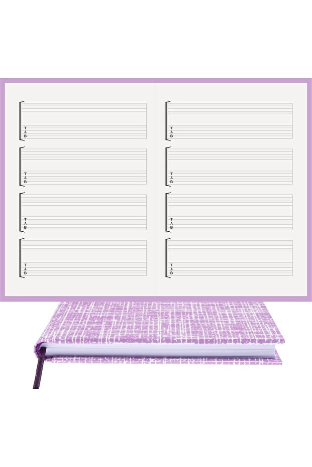 Guitar Notepad – Blank and Tab-Indexed - 100% Handmade, 2026 Collection – Artistic Binding – A/5