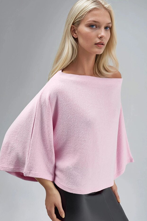 BUSEM Rahat Kesim Örme Bluz - 4