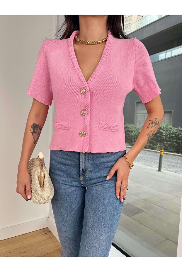 KISA KOL ÇELİK ÖRME HIRKA - 3