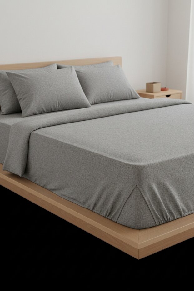 Single Ranforce Bedding Set / Gray - 1