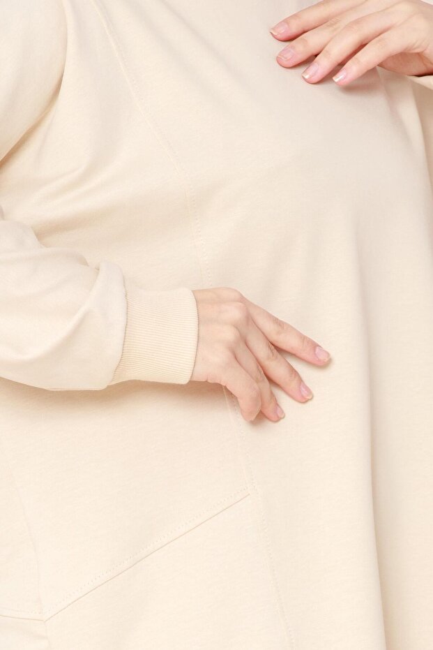 طقم مزدوج - بيج - 3