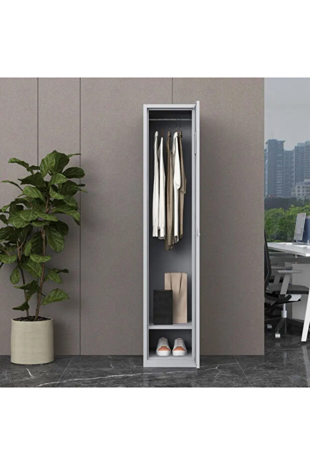 Single door wardrobe locker - 2