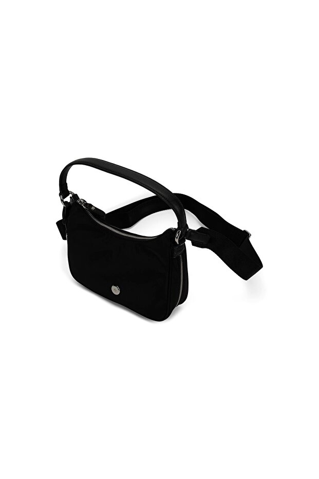 Siyah Karissa Evo Mini Hobo Çanta - 6