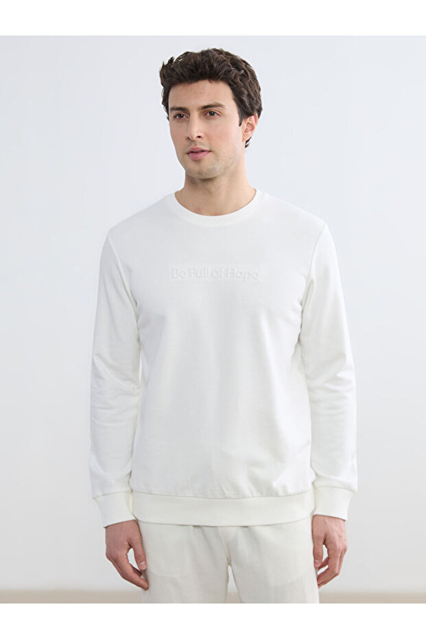 سويت شيرت رجالي مطبوع عليه I Zero Roba Collar من Freezen Store