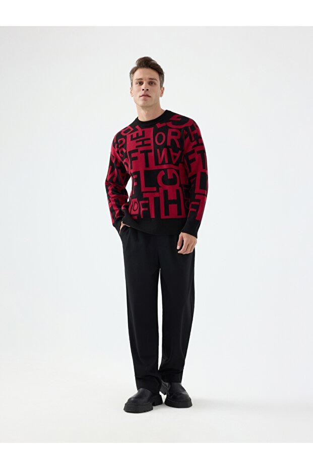 Oversize Erkek Kazak - 2