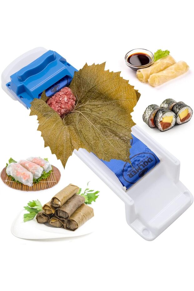 Effortless Sushi Maker, Meat Roller Tool for Stuffed Grape Leaves