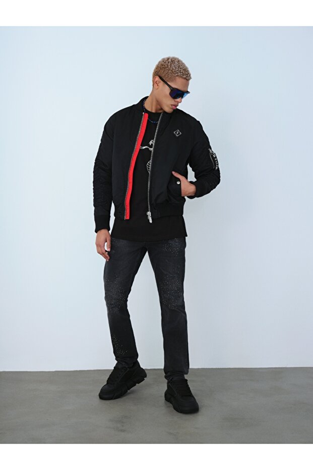 Regular Fit Erkek Mont - 7