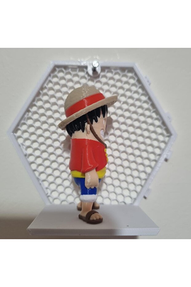 Mini Monkey D. Luffy Figürü –One Piece – 3D Baskı - 4