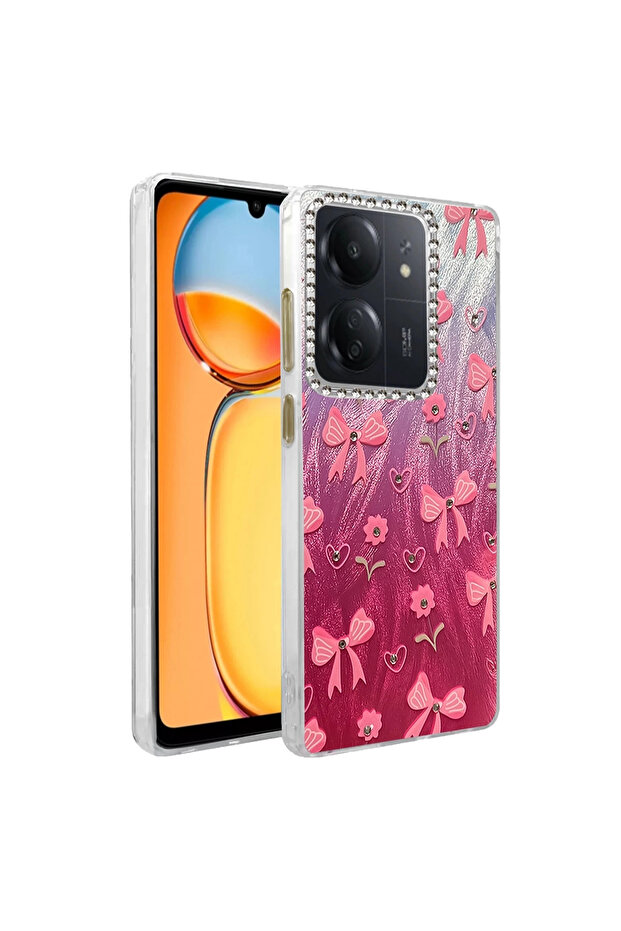 غطاء نمط مرآة الشفرة لحالة Redmi 13c - النمط 3 - 1