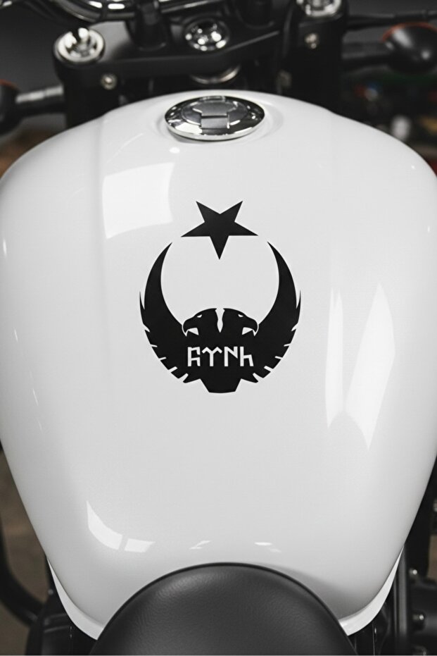 Double Headed Eagle Turkish Flag Sticker Waterproof Car Helmet Windshield Motor Gokturk Sticker