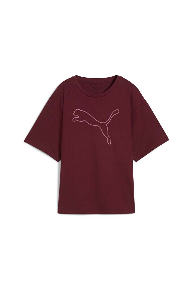 Her Women's Graphic Printed Wide Cut T-Shirt