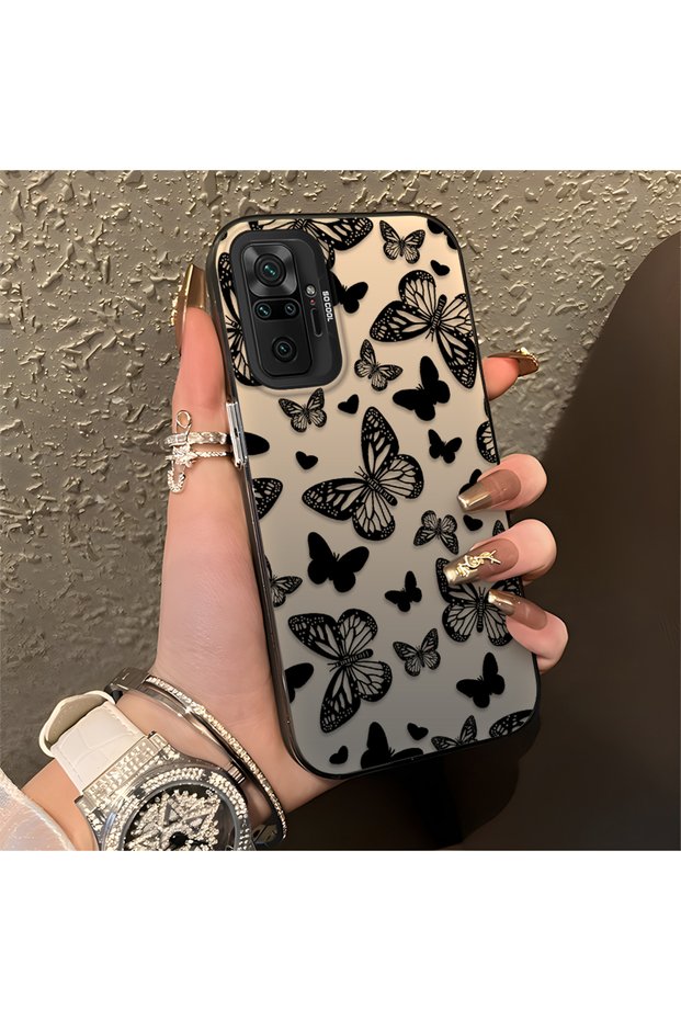 Redmi Note 10 Pro Compatible Beautiful Butterfly Pattern High Quality Phone Case
