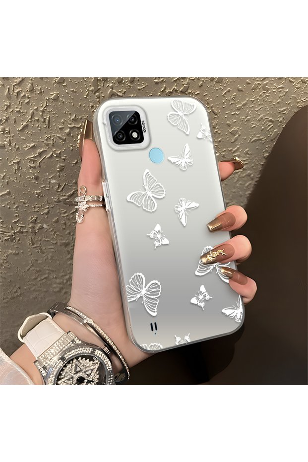Realme C21 Compatible Beautiful Butterfly Pattern High Quality Phone Case
