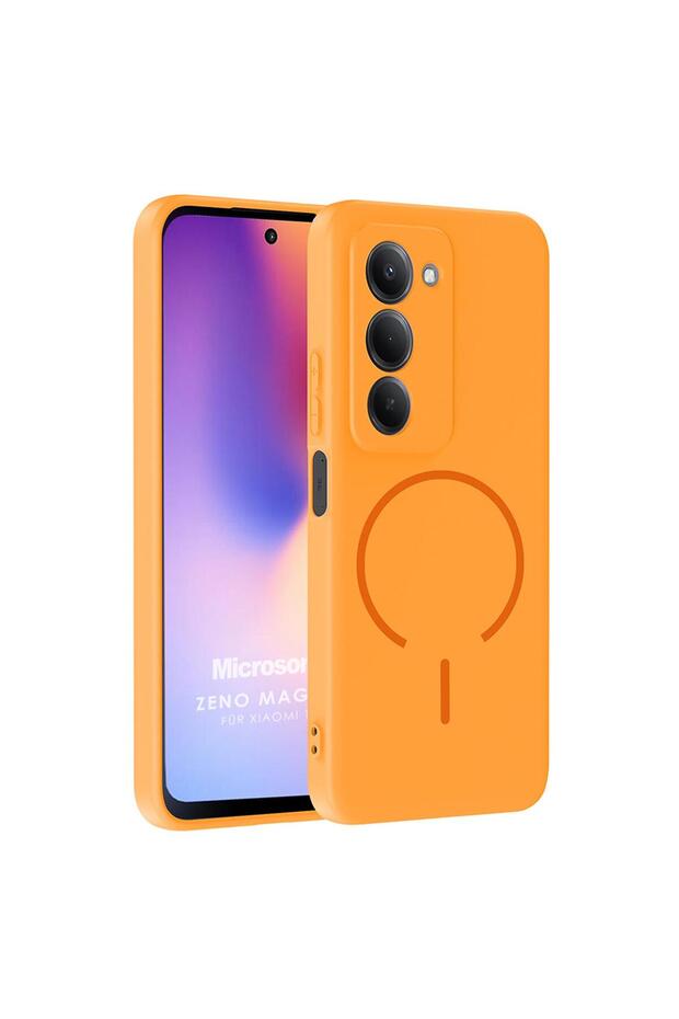 Redmi 15 Case Zeno Magsafe Orange