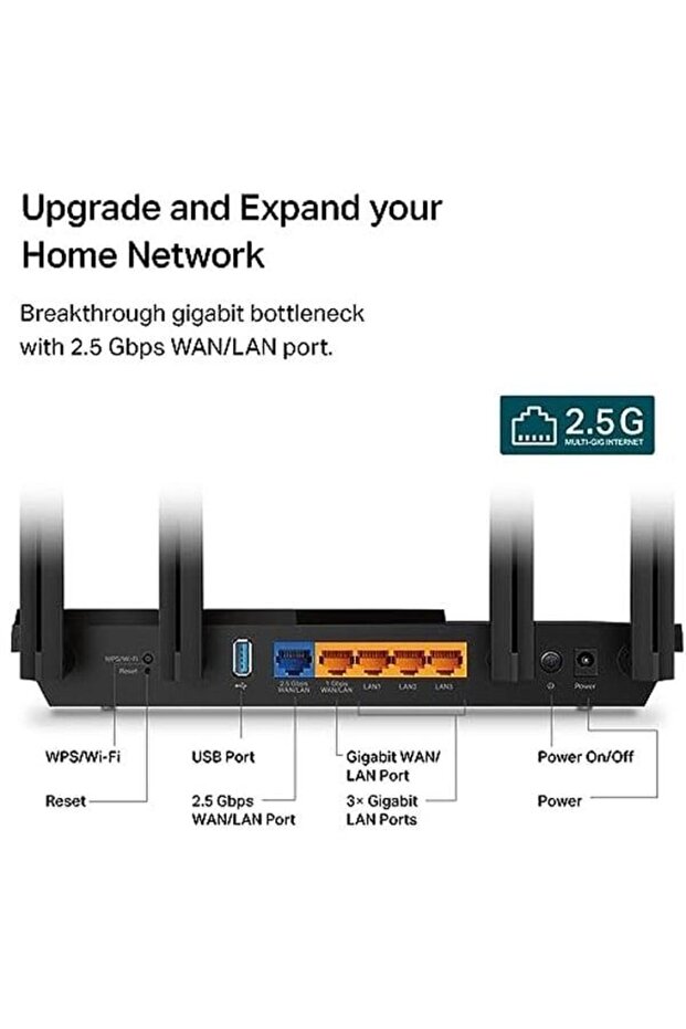 Archer Ax55 Dual Band Wi-Fi6 Router Ax3000 - 2