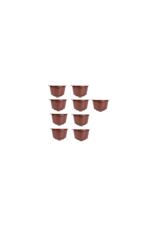 Set 9psule din plastic, compatibile Dolce Gusto