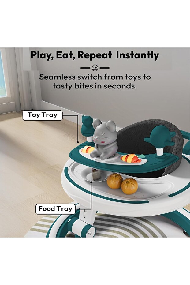 مشاية أطفال قابلة لتعديل الارتفاع - 5