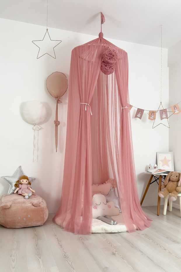 Tül Cibinlik Basic Blush - 2