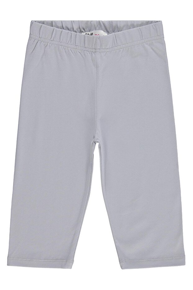 Short Leggings for 6-9 Years - Gray 9-10 Years