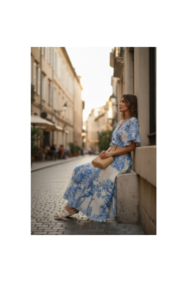 Rochie Bleu Star - 3