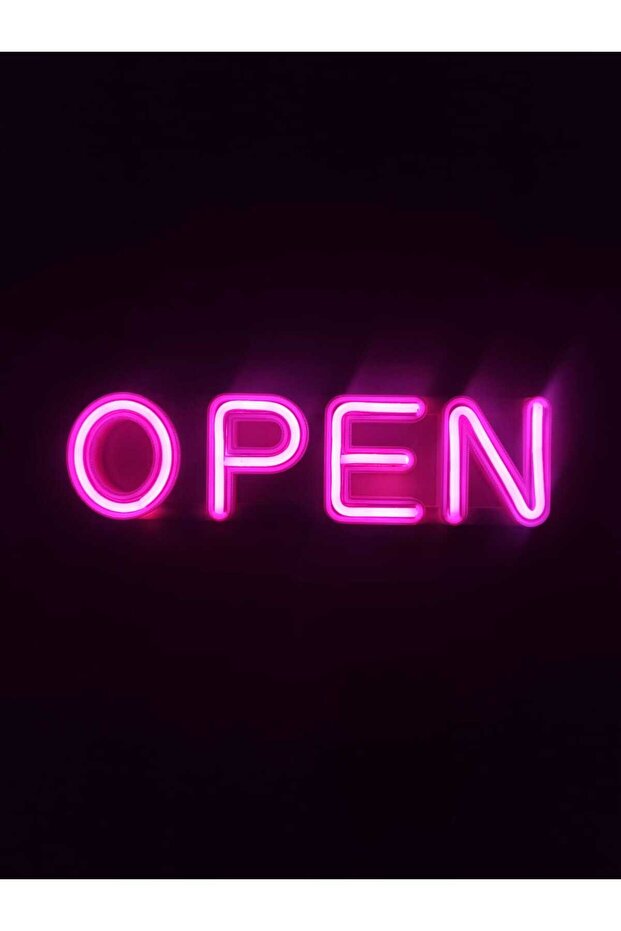 Open Neon Led 3D Baskı - 2