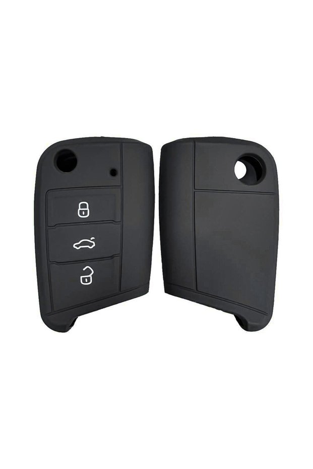 Silicone Key Case Cover for Seat Skoda Vw Golf Leon Polo Ibiza Super B Passat Tiguan Alteca Arona
