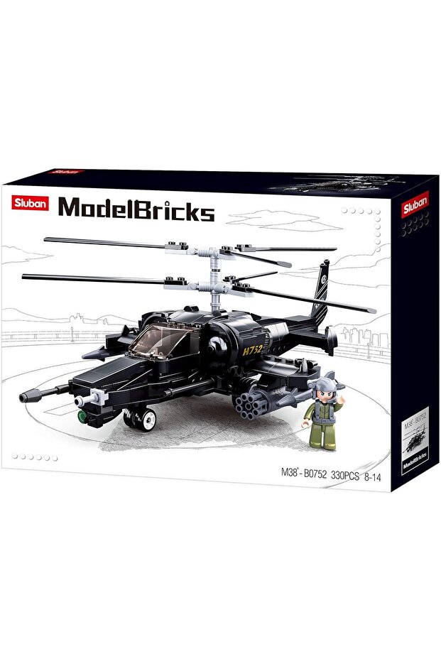 Model Bricks Series - Attack Helicopter - 1