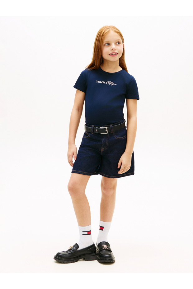 تيشيرت بحري بنقش تومي، بأكمام قصيرة - 2