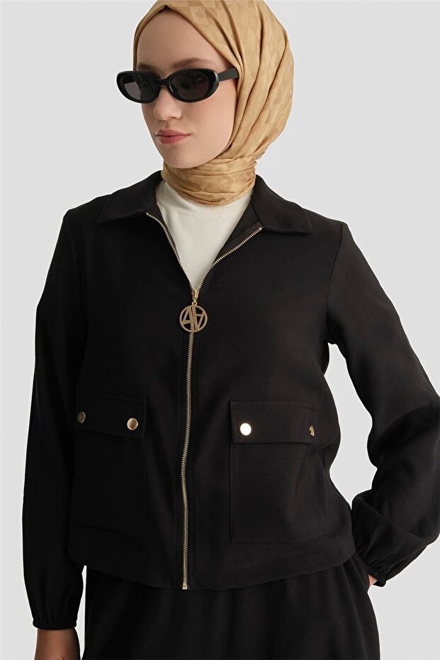 Basic Ceketli Takım Siyah - 3