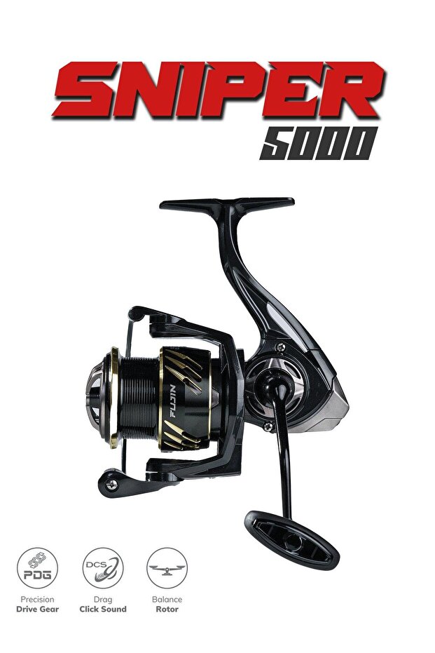 Sniper 5000 Spin Fishing Reel