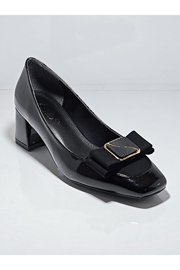 Vollex 38-1601 Women's Black Heeled Shoes