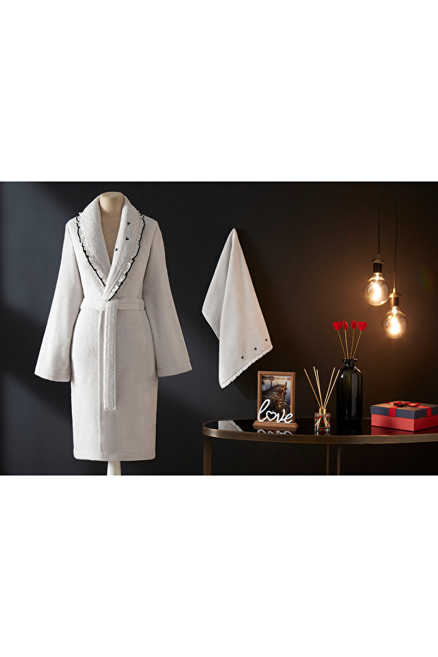 Lumin Heart Bornoz Seti - 3