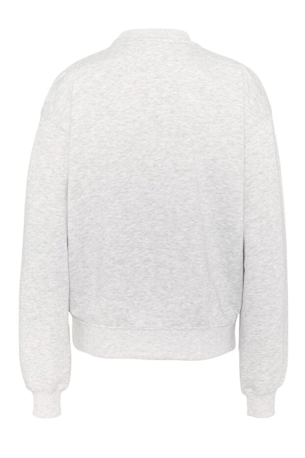 IVORIE STUDIO BASIC 0 سترة بأكمام طويلة وياقة دائرية - 6