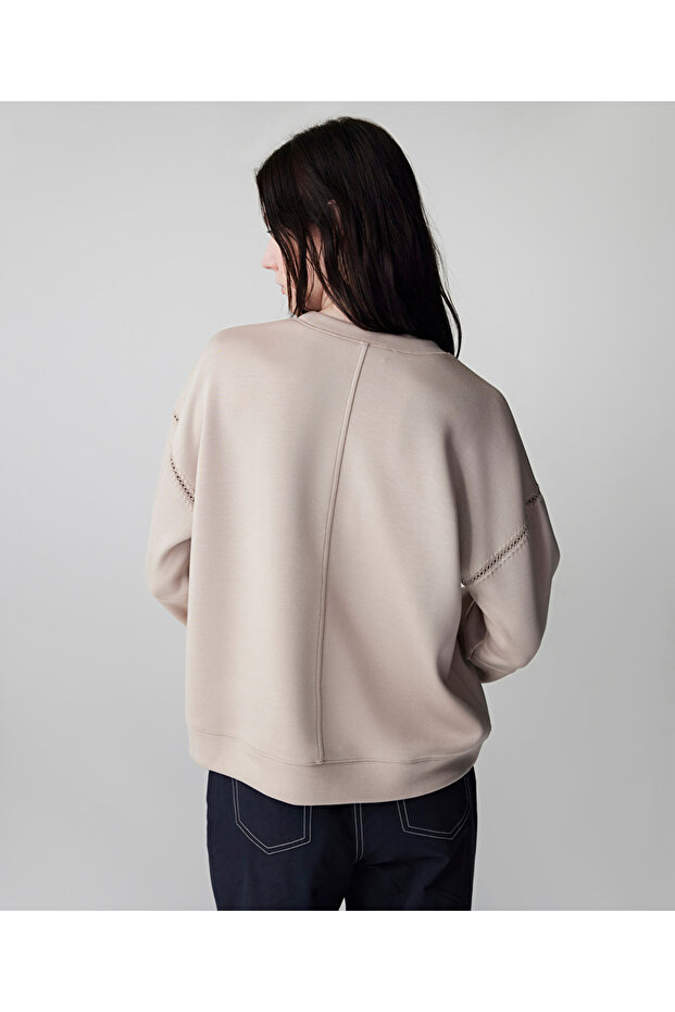 Aplikeli sweatshirt - 7