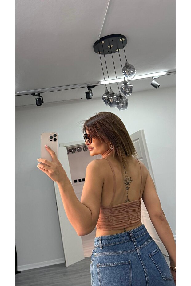 Nude Tül Büstiyer - 3