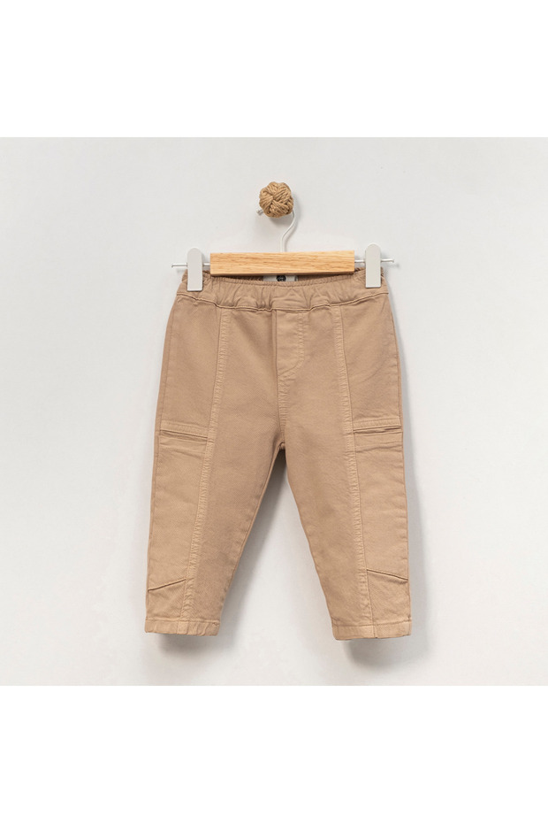 Boy's Colorful Raw Pants for Ages 1-4
