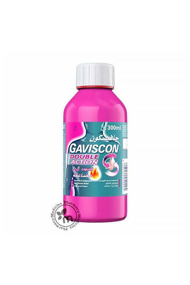 Mint Flavor Double Action Liquid for & Indigestion, 300ml