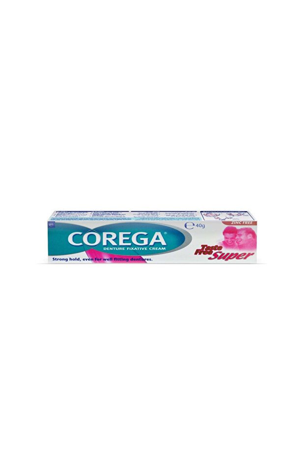 Oral Fixative Super Taste Free Cream 40 g
