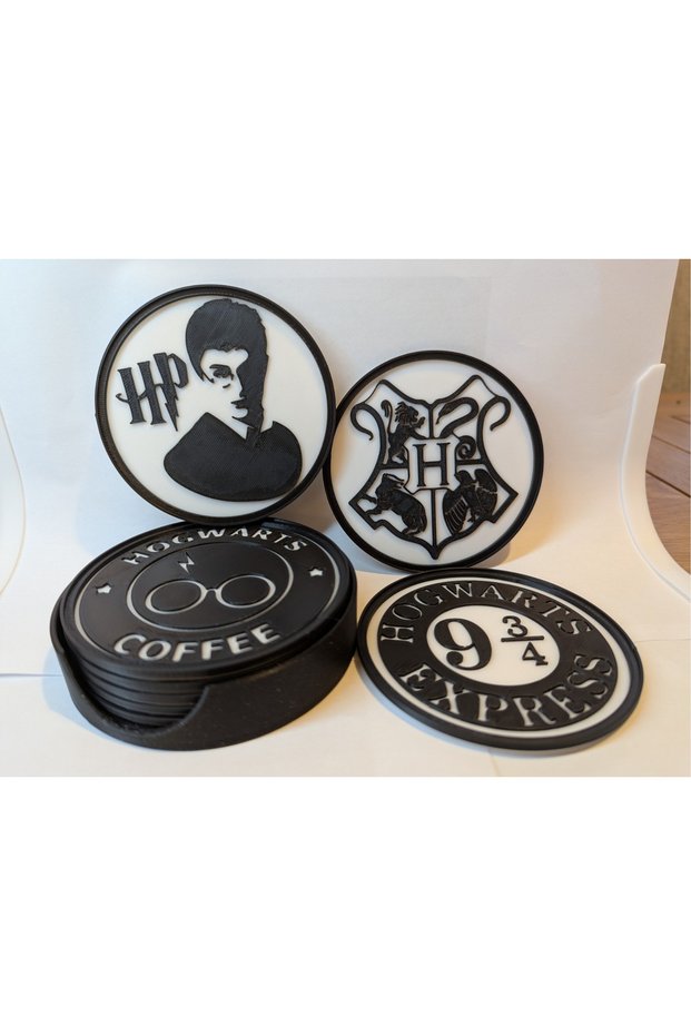 Set of 4 Harry Potter Coasters