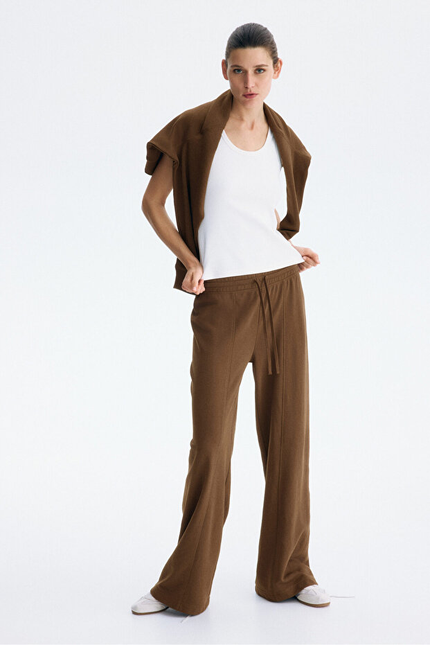 Geniş Jogger Pantolon - 2