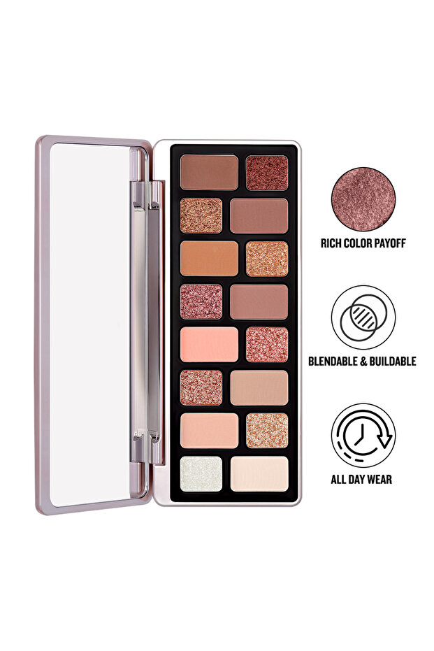 Essential 16 Color Eyeshadow Palette - BKS401
