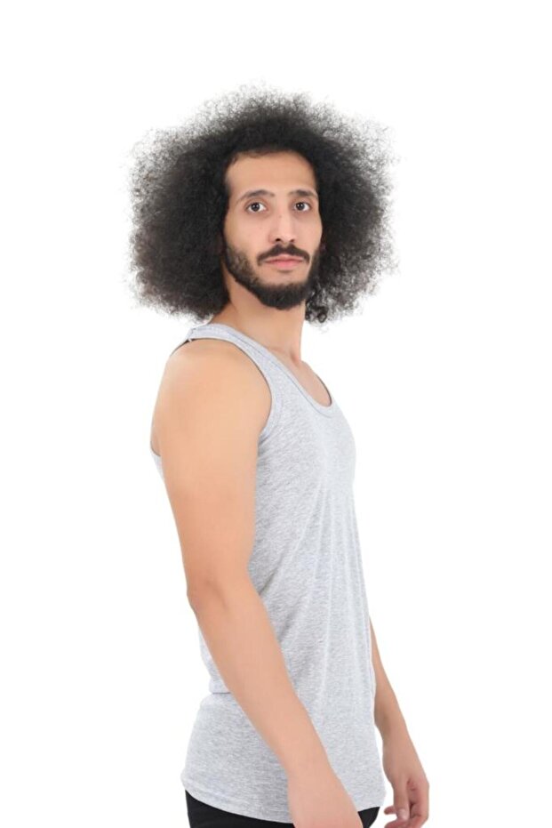 حزمة واحدة من القمصان الداخلية القطنية الأساسية الفاخرة للرجال - 1