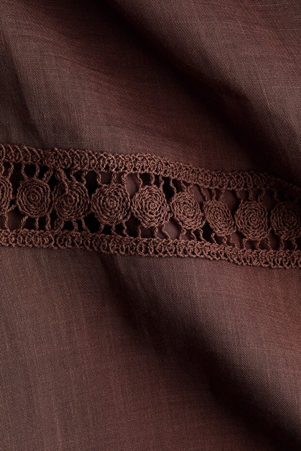 Rami Karışımlı Elbise - 4