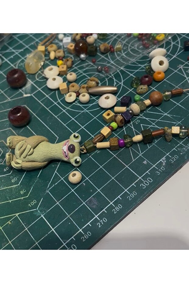 El Yapımı Sid Kolye Buz Devri Sid Aksesuar Otantik Kolye - 2